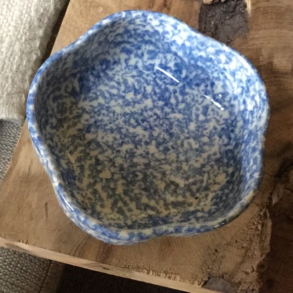 spongeware Other - House sponge ware bowl primitive cabin lodge farmer’s market festival farmhouse